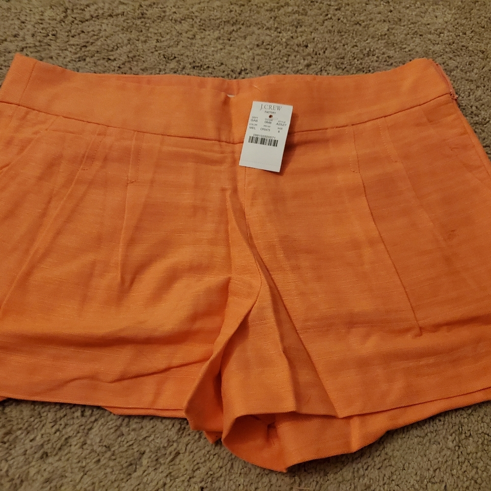 J.crew factory linen shorts
